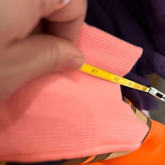 Adidas Classic Logo Hoodie Size XS Bright Coral Pink - Picture 9 of 12